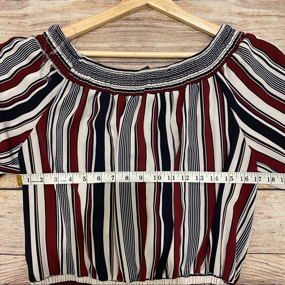 NEW ASHLEY STEWART Striped Jumpsuit - Picture 6 of 10